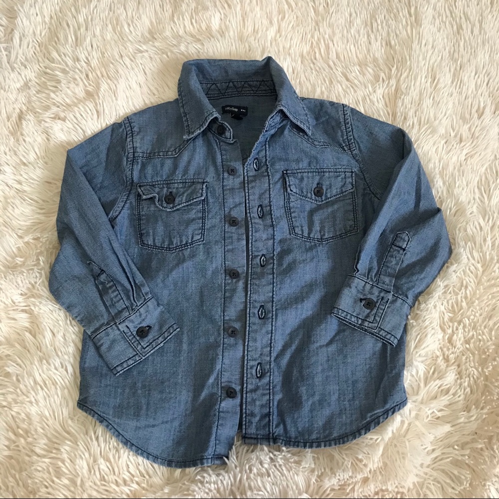 5/$20 Toddler Boys Button Up Shirt